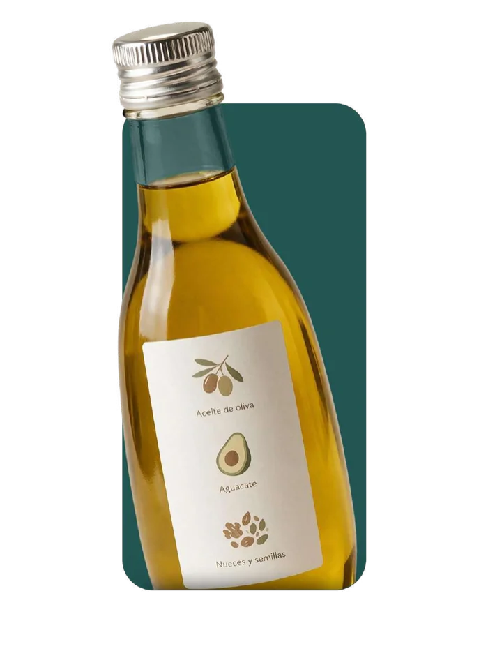 Botella de aceite de oliva