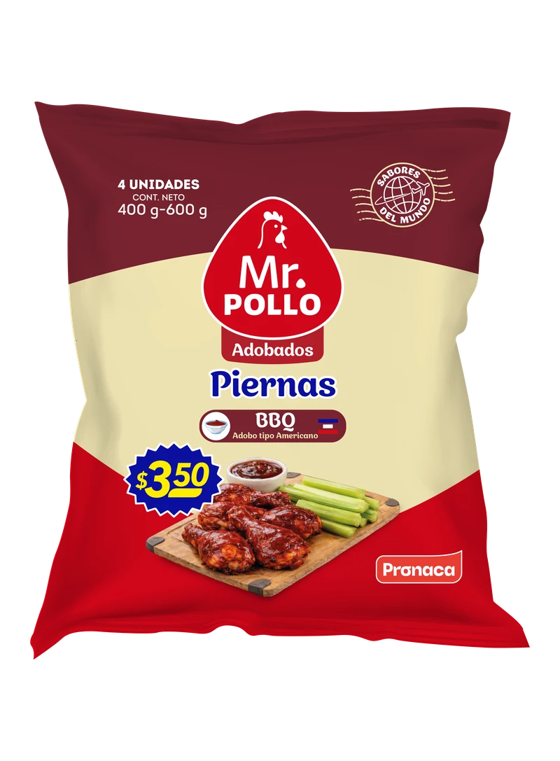 Piernas Adobo tipo Sabor BBQ