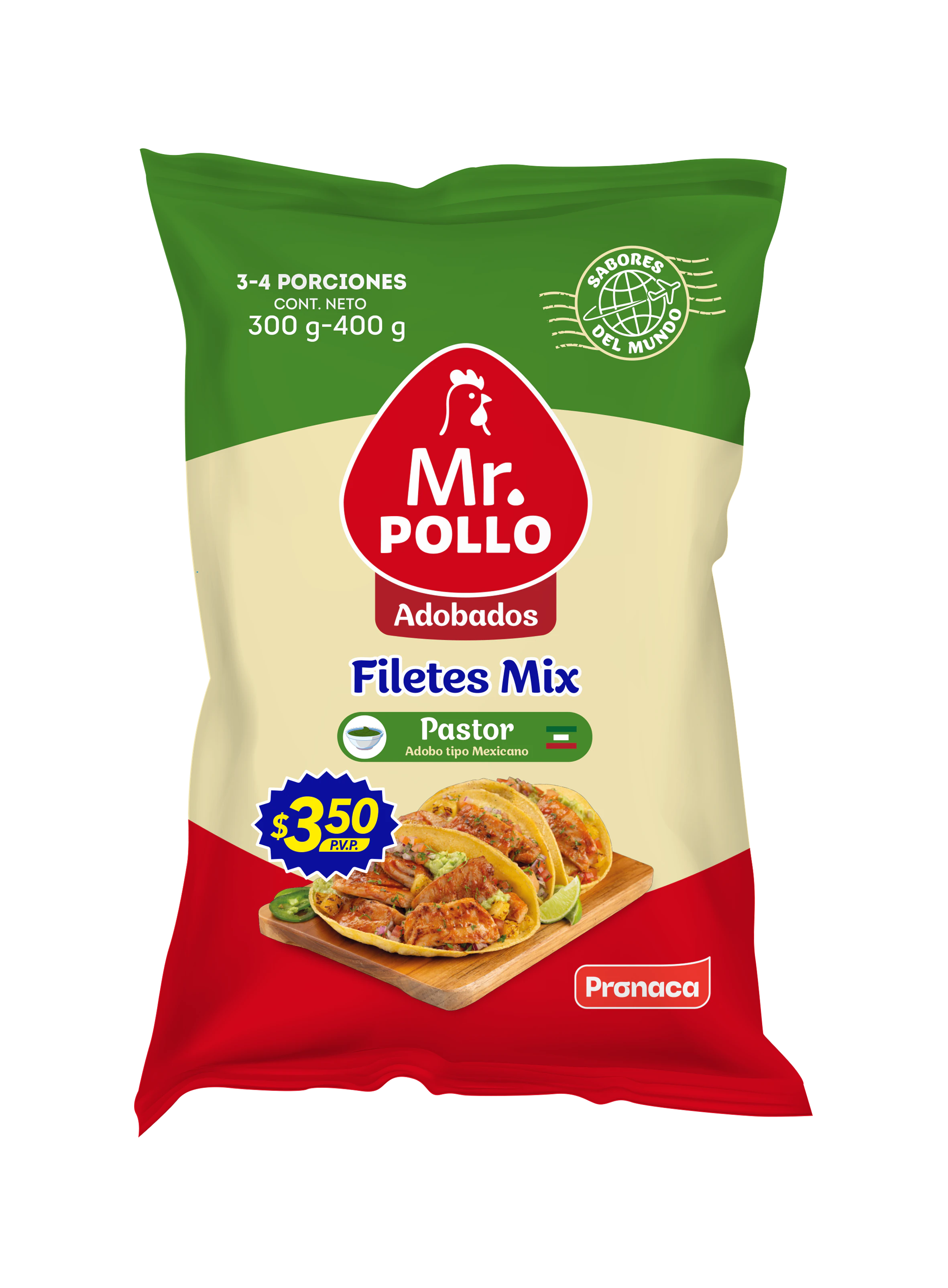 Filetes Mix Adobo tipo Pastor