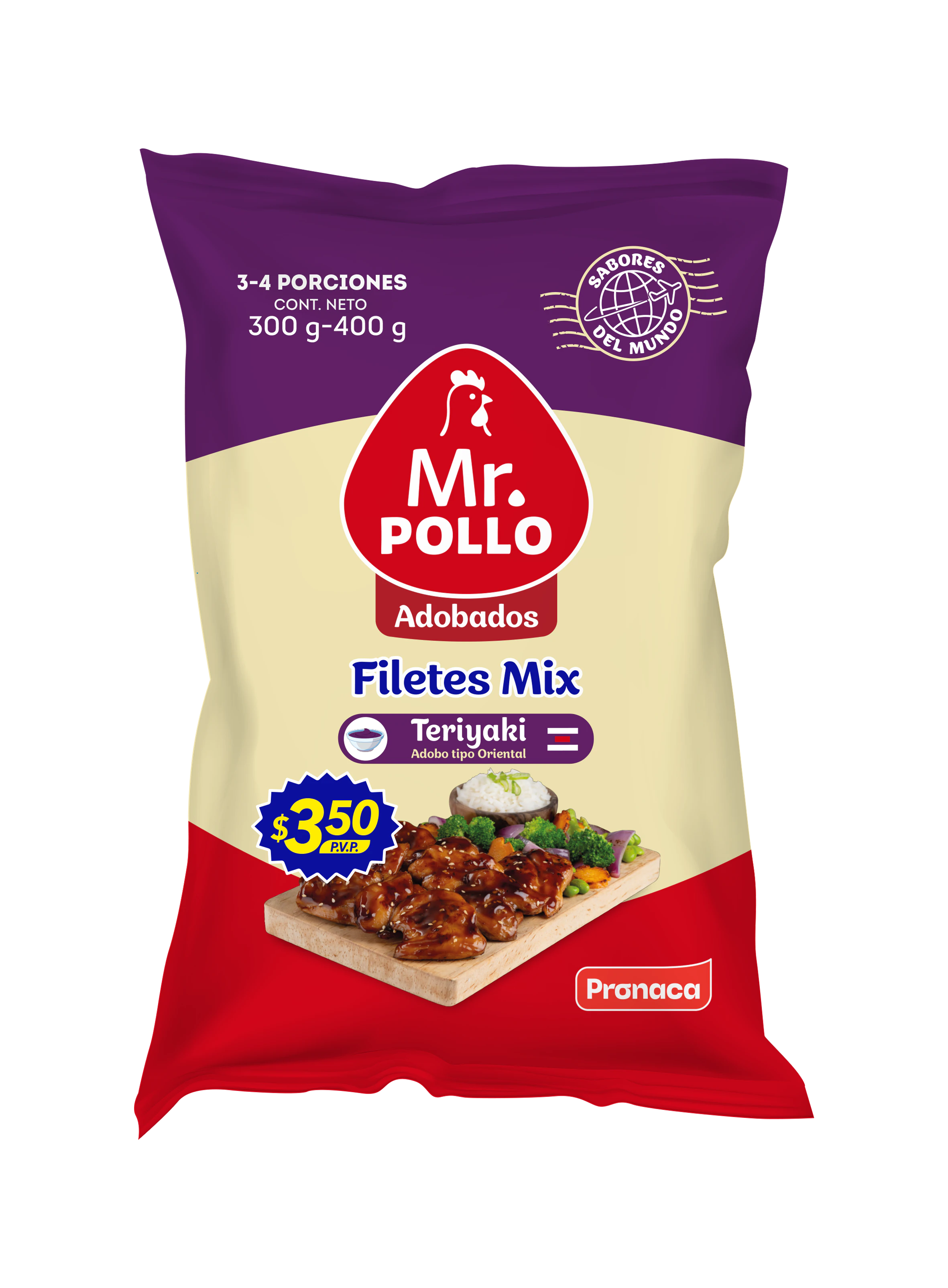 Filetes Mix Adobo Tipo Teriyaki