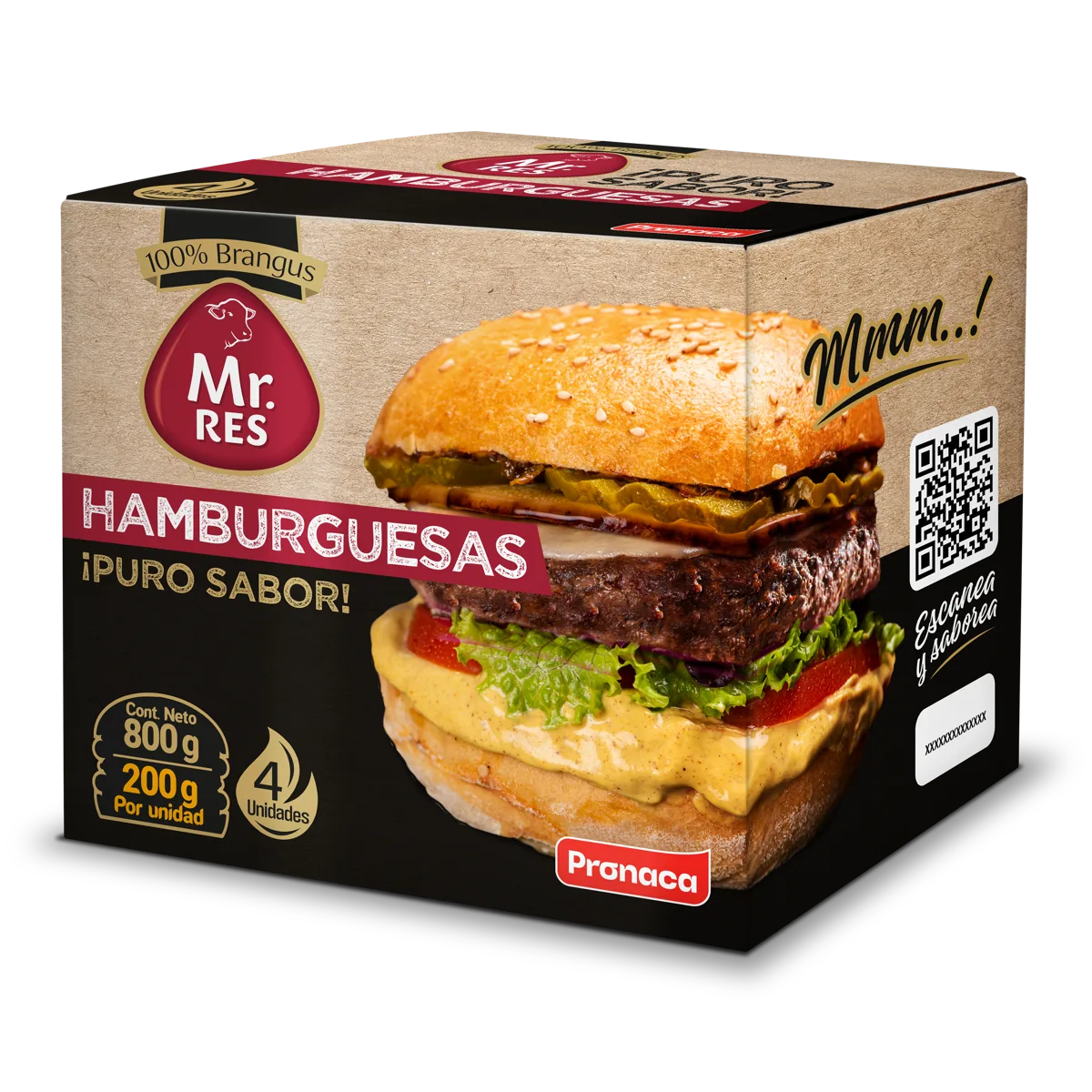 Hamburguesa Mr. Res Brangus