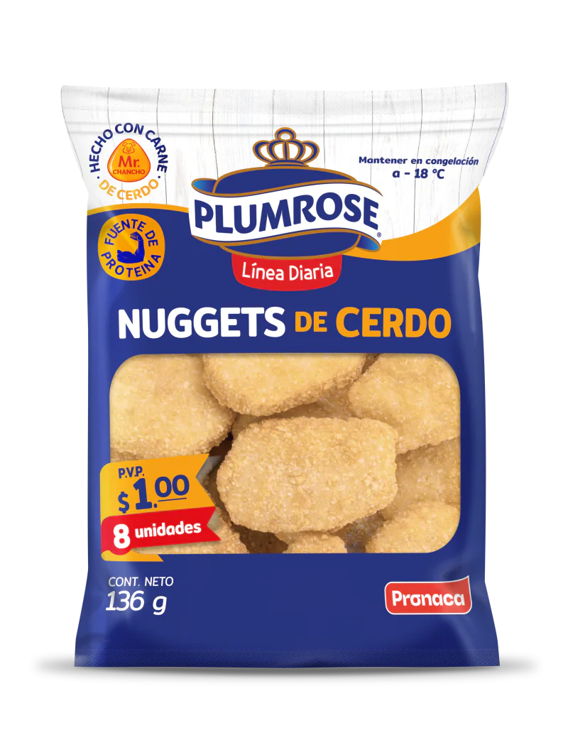 Nuggets de Cerdo Línea Diaria