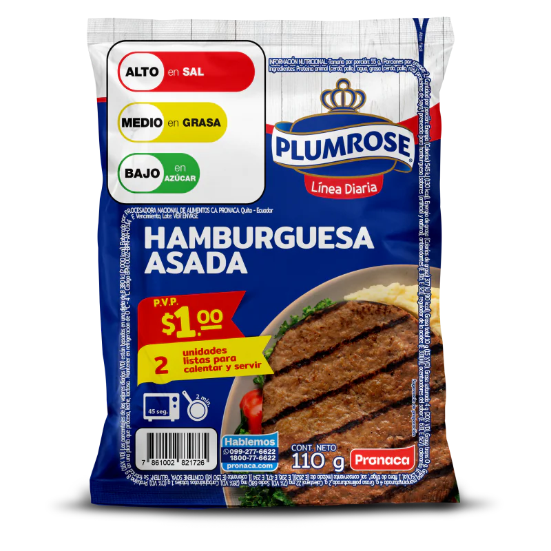 Hamburguesa Asada