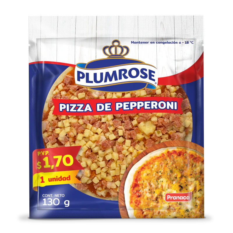 Pizza Pers Pepperoni Plum