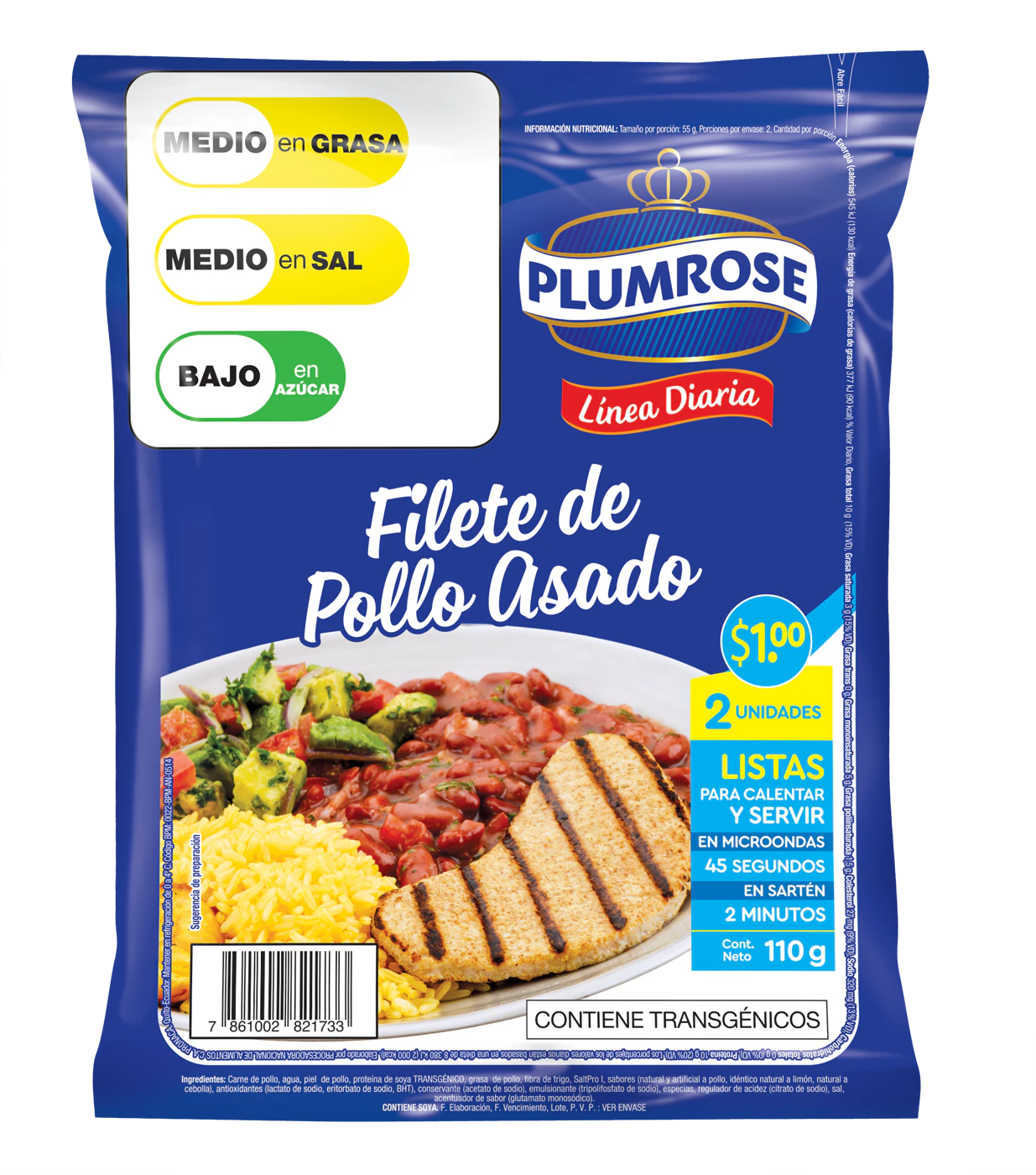Filete de Pollo Asado