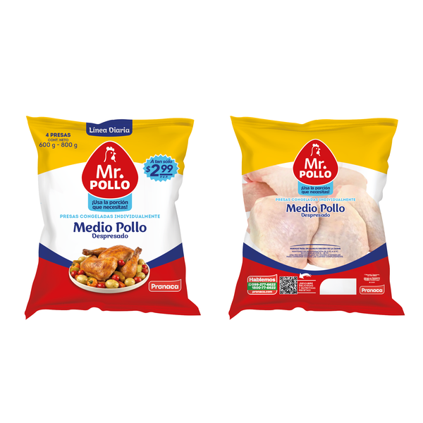 Medio Pollo Congelado